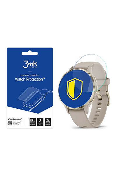 3MK - Watch Protection ARC (3 pack) - Garmin Venu 3S - Clear, acoperire precisa