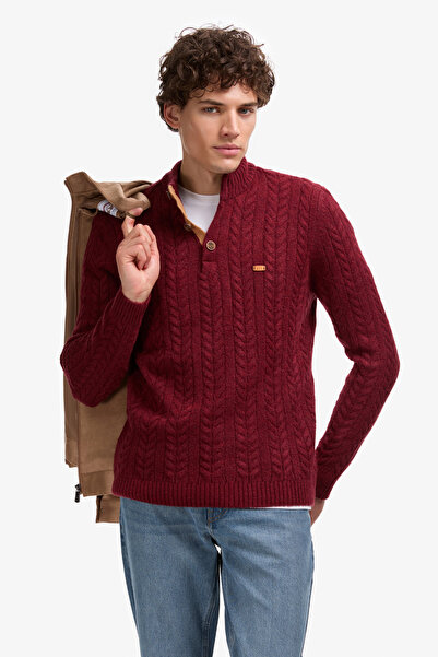 U.S. Polo Assn. Men's Burgundy Sweater 50308304-Vr014