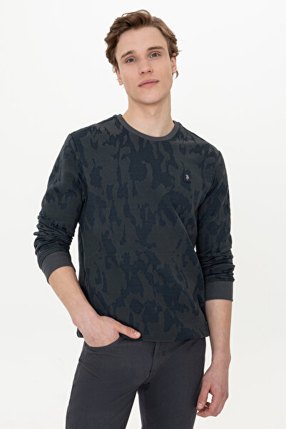 U.S. Polo Assn. Men's Anthracite Sweatshirt 50241362-Vr006