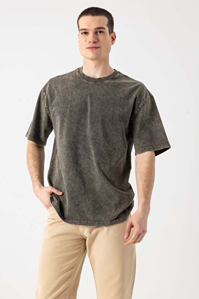 i8 Denim Washable Basic T-Shirt