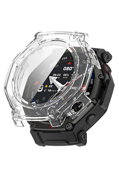 Techsuit Προστασία για ρολόι Amazfit, Techsuit, Πλαστικό, Διαφανές