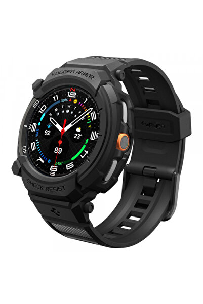 Spigen Protectie pentru Galaxy Watch, Spigen, Plastic, Black