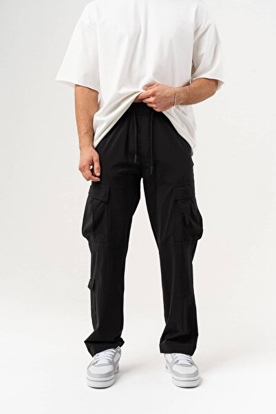 go gang own Παντελόνι Gabardine με λεπτομέρεια τσέπης Ranger Cargo, ελαστική ...