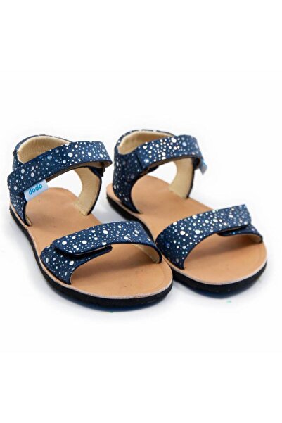 DODO SHOES Sandale copii barefoot Luna, Culoare Firefly Limited, piele natura...