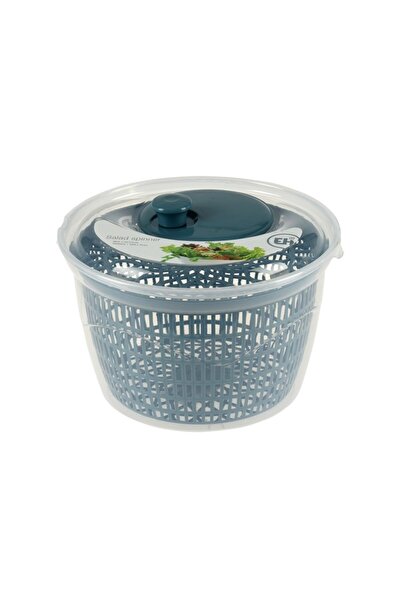 Excellent Houseware Almere Σαλατοστέγνωτης, Μπλε, Πλαστικός, 25 x 18 εκ., 5 λ...