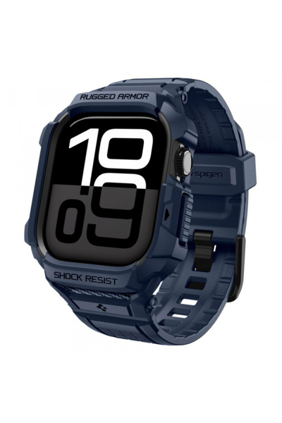 Spigen Προστατευτικό για Apple Watch 42 mm, Spigen, Πλαστικό, Σκούρο Μπλε