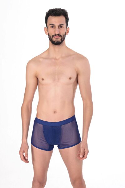 Sheer Boxer – Transparan İnce Tül Modern Erkek Boxer