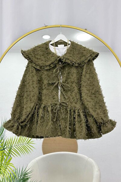 VOLT CLOTHİNG Κιμονό με φούντες και κορδόνια