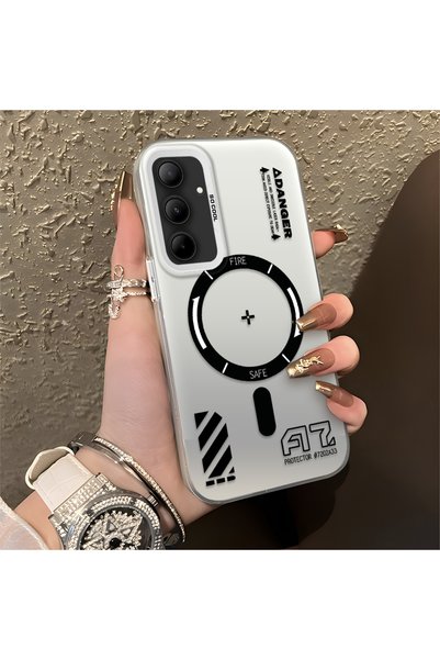 Hontinga Samsung Galaxy A35 Compatible Silicone Edge Hard Back Anti-Fall Phon...