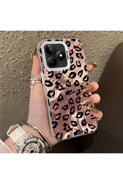 CASEVIBE Realme Note 50 Compatible Leopard Print Shockproof Protective Phone ...
