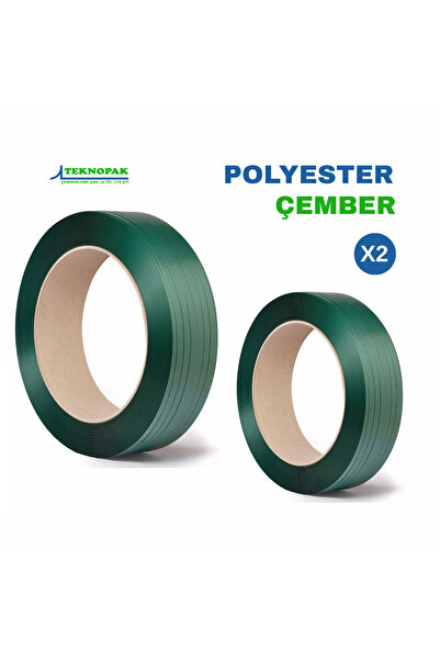 2'Lİ 16MM X 070MM X 11KG Polyester Çember Şeridi