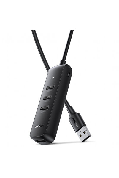 OEM Διανομέας USB UGREEN Cm416, 4 θύρες USB-A 3.0, 0.25μ, Μαύρο