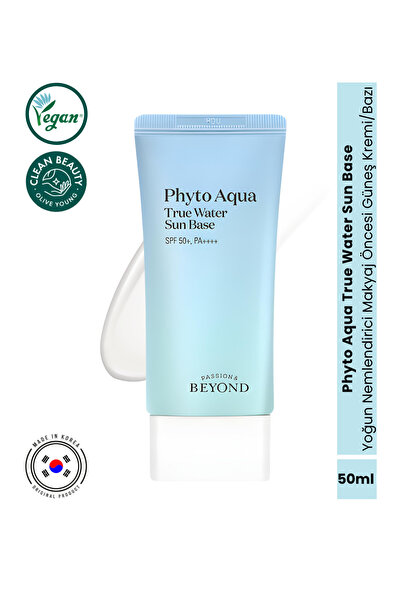Passion&Beyond Phyto Aqua Sun Base SPF50+ Nemlendirici Güneş Kremi Niacinamid...
