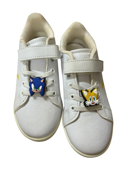 Buki'nin Atölyesi Spor Ayakkabı Bağcık Jibbitz / Charm / Süsü 2 li set Sonic 2