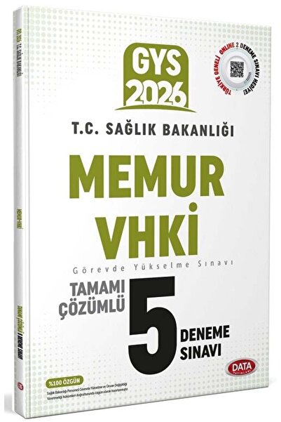 Bi bigelio Data 2026 GYS Sağlık Bakanlığı Memur ve VHKİ 5 Deneme Çözümlü Göre...