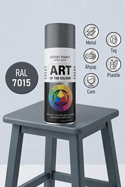 NZB Gri Prof. Sprey Boya Metal Ahşap Taş Plastik ve Cam Yüzeylere Uygun Spray...