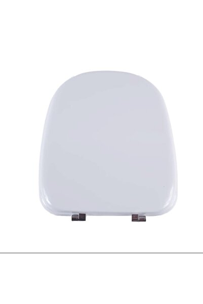 OEM Scaun de toaletă - Tesi EUR - Alb cu balamale din oțel inoxidabil