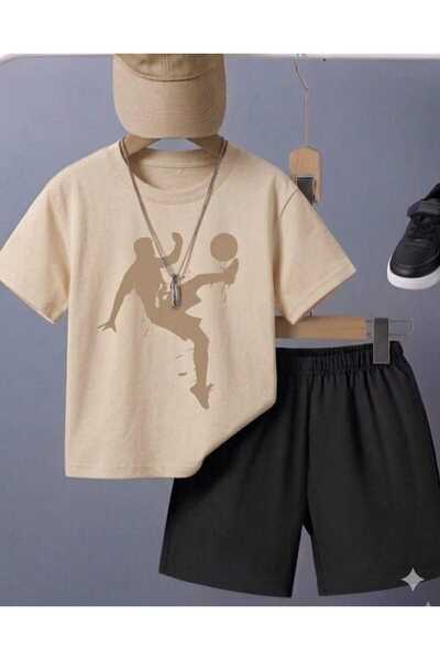 Nice Clothes ΚΑΛΟΚΑΙΡΙΝΟ ΠΑΙΔΙΚΟ ΣΕΤ ΜΠΛΟΥΖΑΚΙ-ΣΟΡΤΣ UNISEX (ΜΠΕΖ ΡΟΒΕΣΕΤΑ)