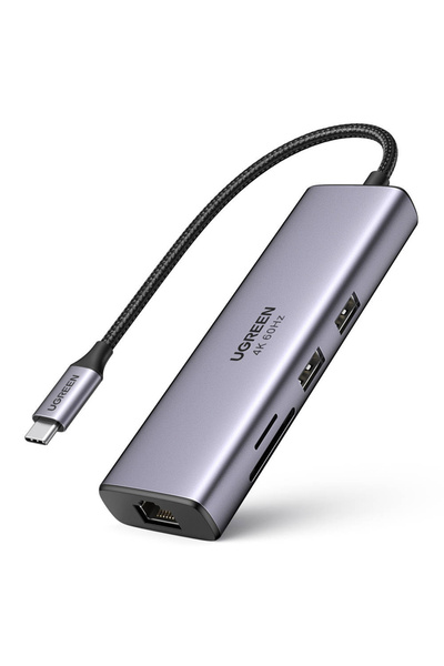 OEM UGREEN - Σταθμός Σύνδεσης Cm512 (60515) - USB-C σε 2x USB, HDMI 4K, USB-C...