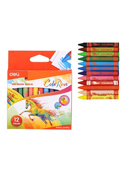 Deli 12 χρωματιστά κραγιόνια