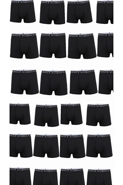 Zeta Group Ανδρικά 24 τεμάχια ελαστικά βαμβακερά οικονομικά μποξεράκια 24LUBO...