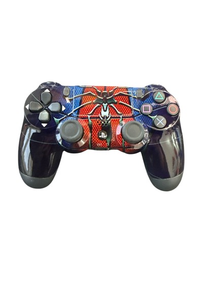 Doreka Ps4 Dualshock 4 V2 Gamepad Yeni Nesil Kol Spider-Man Desenli Pc Uyumlu