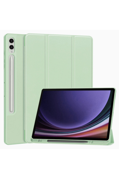 Techsuit Θήκη Tablet Galaxy Tab S9 FE Plus, Techsuit, Θήκη Clamshell, Πράσινο