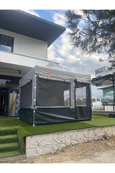 HİLAL ŞEMSİYE 3x3 su geçirmez kurulumu kolay sineklikli gazebo çadır