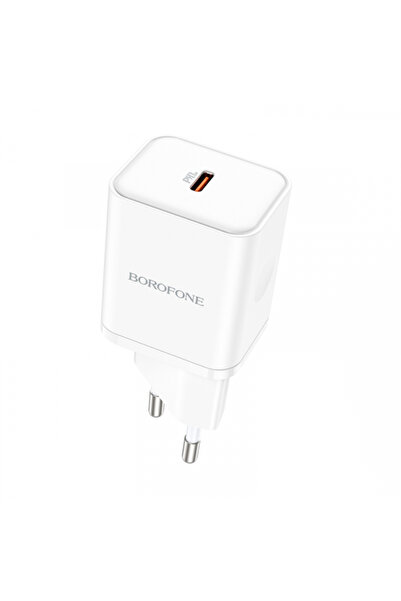 OEM Borofone Bn6 Φορτιστής Πλανήτη, 20W, 3A, 1 X USB-C, Λευκό