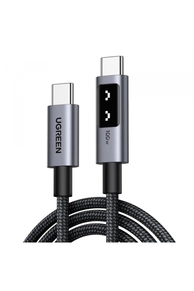 OEM Cablu Date si Incarcare USB-C - USB-C UGREEN L509, 100W, 3m, Gri