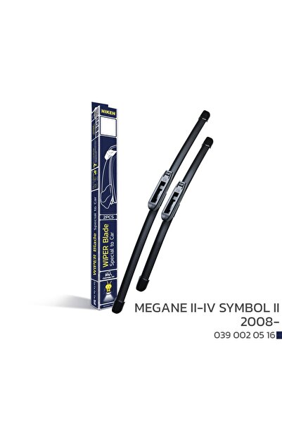 Niken Megane 2 2003-2013 Megane 4 2016- Symbol 2 2008- Silecek Seti