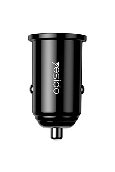 OEM Yesido - Φορτιστής Αυτοκινήτου (Y38) - USB, Qc3.0, Fcp, Afc, 18W, 3A - Μαύρο