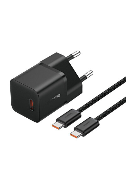 Baseus - Wall Charger (P10110900113-00) - USB-C Cable Included, GAN, USB-C, 2...