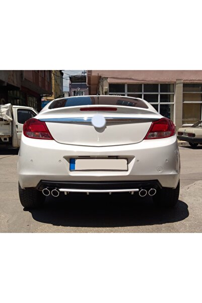 OTO H.İ.T. OPEL İNSİGNİA UYUMLU BODY KİT DİFÜZÖR 4 ÇIKIŞ YUVARLAK GRİ MODEL 3