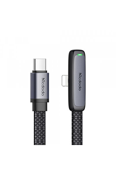 OEM McDodo Ca-3350 Γωνιακό Καλώδιο Δεδομένων και Φόρτισης USB-C - Lightning, ...