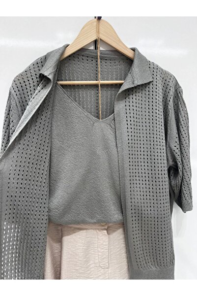 sumoda Women's Mercerized Comfortable Fit Front and Back V-Neck Strappy Sprin...