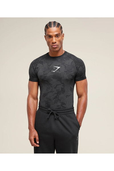 Sthxyfaith Men's Compression Shirts Short Sleeve Athletic Workout T-Shirt Coo...