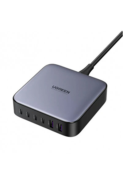 OEM UGREEN Cd271 Σταθμός Φόρτισης Nexode, 200W, 5A, 2 X USB-A - 4 X USB-C, Γκρι