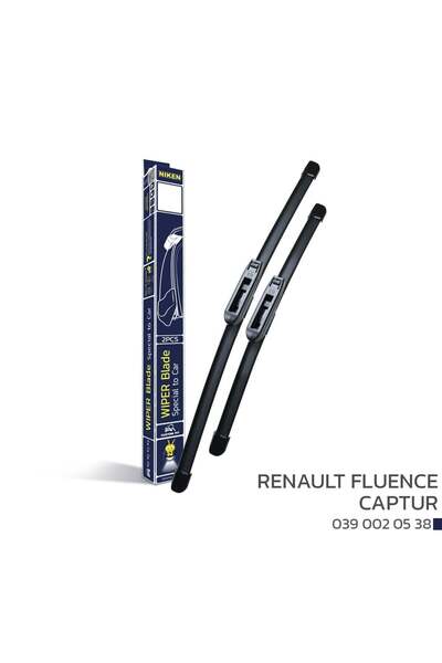 Niken Renault Fluence Captur 2013- Silecek Seti