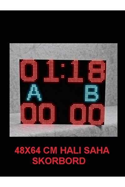 ledist FUTBOL HALI SAHA SKORBORD 64X64 CM