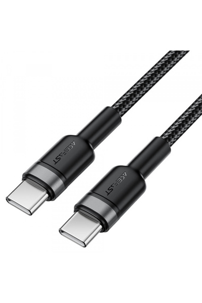 Acefast Cablu Date si Incarcare USB-C - USB-C C22-03, 60W, 1.2m, Negru