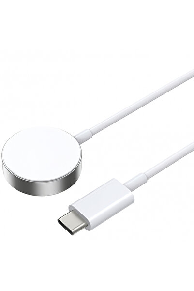 Stef's Cat Ασύρματος φορτιστής BWOO WL-18 για Apple Watch Series, USB-C, Λευκός