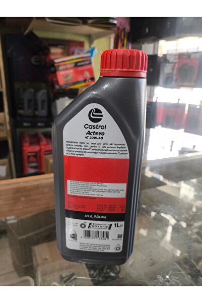 MANN/CASTROL Actevo 20w-40 4t Motosiklet Yağı 1lt YENİ AMBALAJ