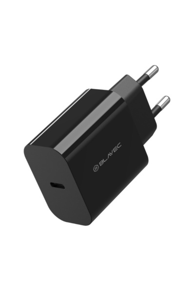 OEM Blavec Bc-7 Φορτιστής τοίχου, 45W, 3A, 1 X USB-C, Μαύρο
