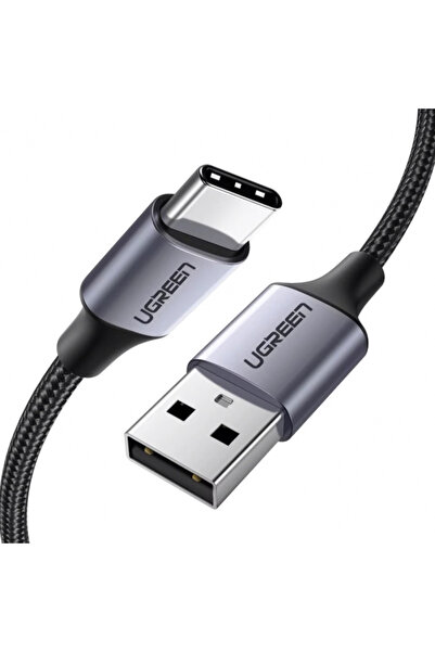 OEM Cablu Date si Incarcare USB-A - USB-C UGREEN Us288, 18W, 0.25m, Negru