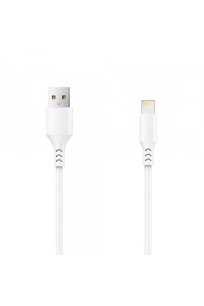 Stef's Cat USB-A - Lightning Καλώδιο Δεδομένων και Φόρτισης Setty, 18W, 1μ, Λ...