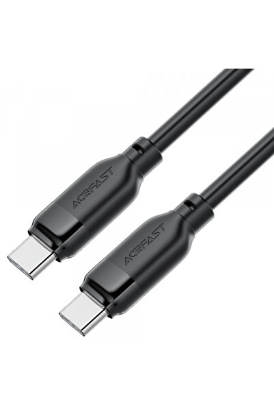 Acefast Cablu Date si Incarcare USB-C - USB-C C16-03, 60W, 1.2m, Negru