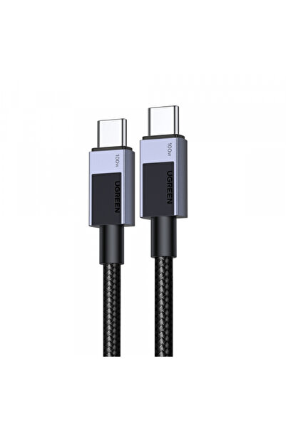 OEM USB-C - USB-C UGREEN L512 Καλώδιο Δεδομένων και Φόρτισης, 100W, 0.5μ, Γκρι