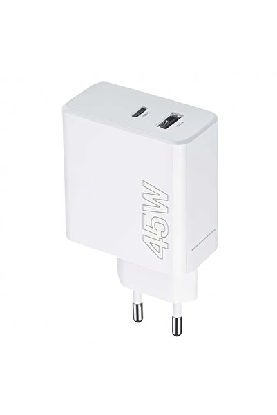 OEM MaXlife Mxtc-07-45AC Τροφοδοτικό, 45W, 3A, 1 Θύρα USB-A - 1 Θύρα USB-C, Λ...
