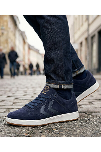 hummel Hmlbremen Lifestyle Sneaker Men's Casual Shoes Navy Blue